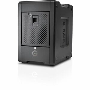 SanDisk Professional G-RAID Shuttle 4 DAS Storage System - 4 x HDD Supported - 80 TB Supported HDD Capacity - 4 x HDD Inst
