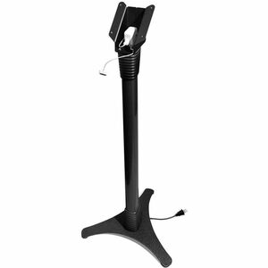 Compulocks Altura ajustável Suporte para tablet PC - Até 27,7 cm (10,9") Suporte de ecrã - Piso - Alumínio, Aço - Preto - 
