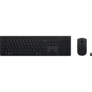 Tastiera e mouse Lenovo Professional - Italiano - USB Tipo A Forbici Wireless Bluetooth 2,40 GHz Tastiera - Grigio - USB T