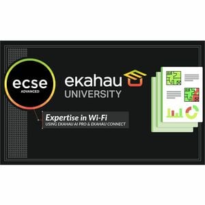 Ekahau ECSE Advanced Class In Person - CLASS Technology Training Course - Up to 12 student - 4 Day Duration - Instructor-l