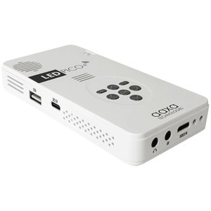 AAXA Technologies pico+ KP-101-03 LED Projector - 16:9 - Portable - White - 1280 x 720 - Front - 1080p - 20000 Hour Normal