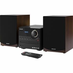 Sharp XL-B517D(BR) HiFi-Microsystem - 15 W RMS - Braun - CD-Player - 1 CD(s) - DAB+, FM, DAB - 30 x DAB - 60 x DAB/FM - 30