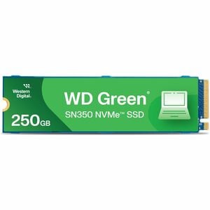 WD Green SN350 WDS250G2G0C 250 GB Solid State Drive - M.2 2280 Internal - PCI Express NVMe (PCI Express NVMe 3.0 x4) - Des