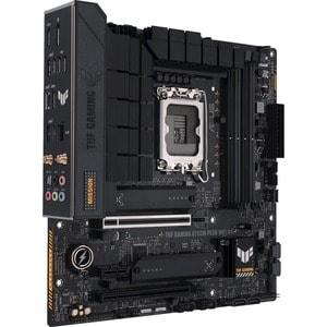 TUF GAMING B760M-PLUS D4 Gaming Desktop Motherboard - Intel B760 Chipset - Socket LGA-1700 - Micro ATX - Core, Pentium Gol