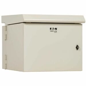Eaton Tripp Lite Series SmartRack Industrial Enclosure - NEMA 3R, Wall Mount, Metal, Locking, Hinged Back, Fan With Therma