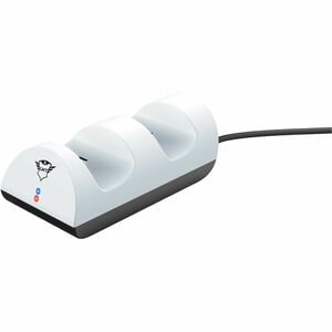 Trust GXT 254 Dock Cradle für Spielecontroller - 2 Steckplatz/-plätze - Ladefunktion - Weiß