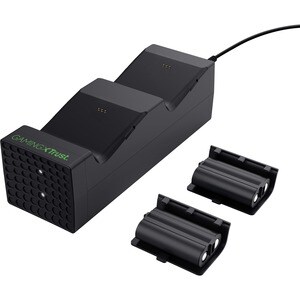 Trust GXT 250 Dock Cradle für Spielecontroller - 2 Steckplatz/-plätze - Ladefunktion - Schwarz