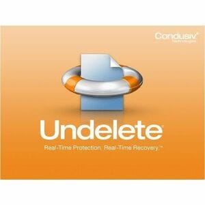 Condusiv Undelete Server - Software - 1YR SUB 1-4 Tier - Windows Servers - Instant File Recovery Software for Windows Serv