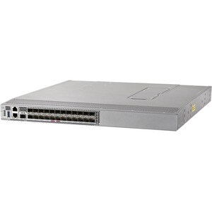 Cisco 9124V 24 Ports 64 Gbit/s Fibre Channel Switch - 24 Fiber Channel Ports - Gigabit Ethernet - 24.0 x Total Expansion S