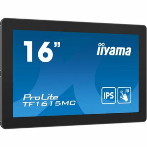 iiyama ProLite TF1615MC-B1 16 Zoll Class Open-Frame LCD-Touchscreen-Monitor - 16:9 Format - 25 ms Reaktionszeit - 39,6 cm 