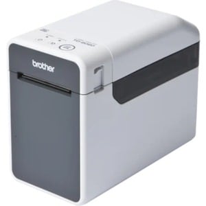 Brother TD-2125NWB Desktop Direct Thermal Printer - Monochrome - Label/Receipt Print - USB - Serial - Bluetooth - Wireless