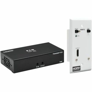 Tripp Lite series B127A-1A1-BHFH Video Extender Transmitter/Receiver - Wired - TAA Compliant - 1 Input Device - 1 Output D