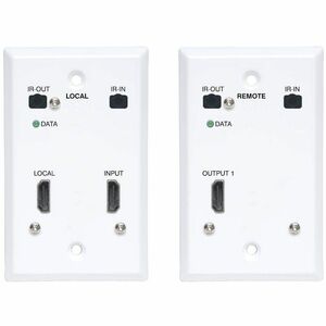 Tripp Lite series Video Extender Transmitter/Receiver - Wired - TAA Compliant - 1 Input Device - 1 Output Device - 70.10 m