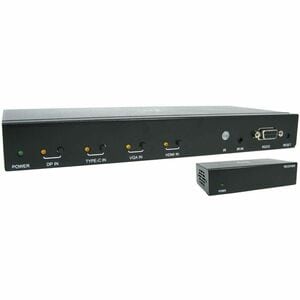 Tripp Lite by Eaton B320-4X1-MHE-K Video Extender Transmitter/Receiver - Wired - TAA Compliant - 4 Input Device - 1 Output