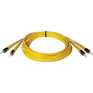 Tripp Lite by Eaton 1.01 m Fiber Optic Network Cable - First End: 2 x ST - Male - Second End: 2 x ST - Male - Patch Cable 