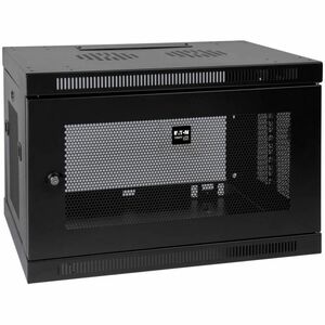 Tripp Lite series SmartRack SRW9U 9U Wall Mountable Rack Cabinet - 482.60 mm Rack Width - Black - 90.72 kg Static/Stationa