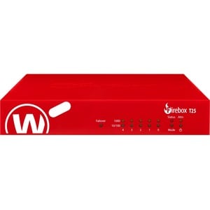 WatchGuard Firebox T25 Network Security/Firewall Appliance - Intrusion Prevention - 5 Port - 10/100/1000Base-T - Gigabit E