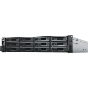 Boîtier Pour Disque Dur Synology - Mini-SAS Interface hôte - 2U Montable en rack - Baies échangeables à chaud - 12 x Disqu