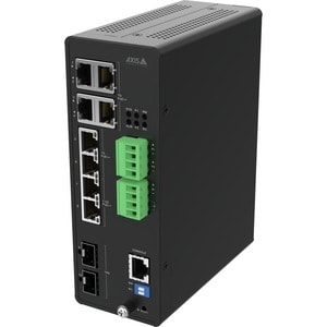 Commutateur Ethernet AXIS D8208-R 8 Ports Gérable - Gigabit Ethernet, 10 Gigabit Ethernet - 1000Base-T, 10GBase-X - 2 Couc