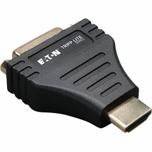 Eaton Tripp Lite Series DVI to HDMI Video Adapter (DVI-D to HDMI F/M) - 1 x DVI-D Female Digital Video - 1 x HDMI Male Dig