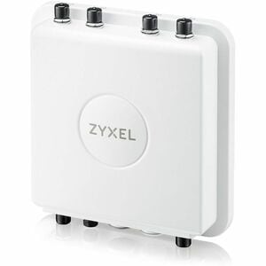 ZYXEL WAX655E Dual Band IEEE 802.11ax 5.27 Gbit/s Wireless Access Point - Outdoor - 2.40 GHz, 5 GHz - 6 x External Antenna(s) - External - MIMO Technology - 1 x Network (RJ-45) - Ethernet - Standalone, Pole-mountable, Wall Mountable - IP67 - 1