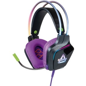FR-TEC BIFROST FT2022 Wired Over-the-head Stereo Gaming Headset - Purple - Binaural - Ear-cup - Mini-phone (3.5mm)