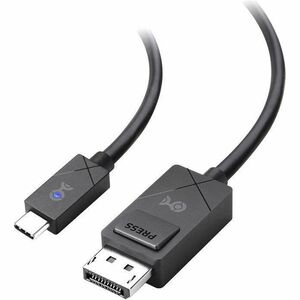 Cable Matters DisplayPort/USB-C Audio/Video Cable - 6 ft (1.83 m) DisplayPort/USB-C A/V Cable for Audio/Video Device, USB 