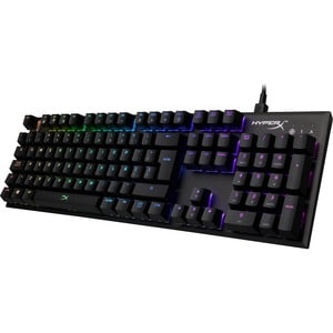 HyperX Alloy FPS RGB Keyboard - Cable Connectivity - USB 2.0 Interface - English (US) - Black - Mechanical Keyswitch - Des