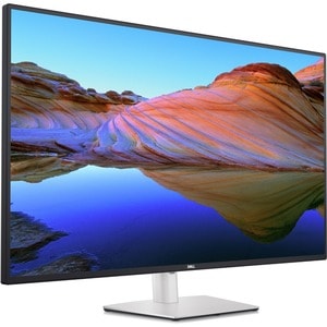 Dell UltraSharp U4323QE 43" Class 4K UHD LCD Monitor - 16:9 - Silver - 108 cm (42.5") Viewable - In-plane Switching (IPS) 