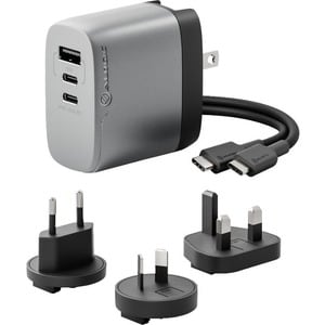 Alogic Rapid Power 67 W AC Adapter - 1 Pack - Universal Adapter - For MacBook Air, MacBook Pro, iPhone, iPad Air, iPad Pro