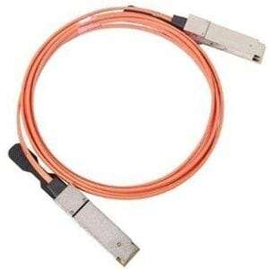 HPE 400G QSFP-DD to 2x QSFP28 100G 50m Active Optical Cable - 164.04 ft Fiber Optic Network Cable for Network Device - Sec