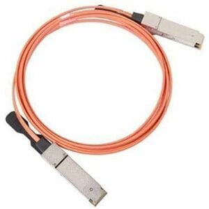 HPE 400G QSFP-DD to 4x QSFP56 100G 15m Active Optical Cable - 49.21 ft Fiber Optic Network Cable for Network Device - Firs