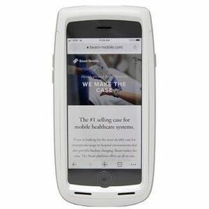 Beam Mobile GM-394-SE Case for Apple iPhone SE Smartphone - White - Dust Resistant, Drop Resistant, Splash Resistant, Corr