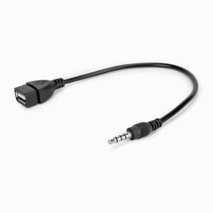 Rocstor USB-A (Female) To 3.5mm Audio Headphone Jack (Male) Adapter - 1 x USB 2.0 Type A - Female - 1 x Mini-phone Stereo 