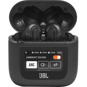 JBL Tour Pro 2 True Wireless Earbud Stereo Earset - Black - Google Assistant, Alexa - Binaural - In-ear - Bluetooth/RF - 1