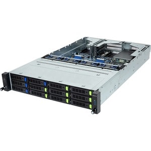 Gigabyte R263-Z33 Barebone System - 2U Rack-mountable - Socket SP5 LGA-6096 - 1 x Processor Support - AMD Chip - 256 GB DD