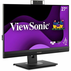 ViewSonic Graphic VG2756V-2K 27" Class Webcam WQHD LED Monitor - 16:9 - 68.6 cm (27") Viewable - In-plane Switching (IPS) 