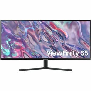 Samsung ViewFinity S5 S34C504GAN 34" Class UW-QHD LED Monitor - 21:9 - Black - 34" Viewable - Vertical Alignment (VA) - LE