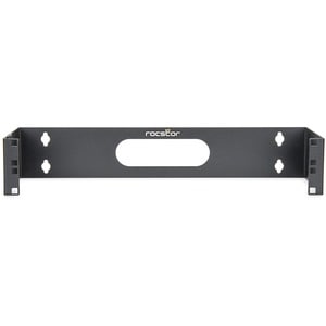 2U 19in Wall Mount Bracket - for Patch Panels - Hinged Wall Mounting Bracket - Maximum load capacity of 22 lbs (10 kgs) - 