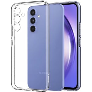 Spigen Liquid Crystal Case for Samsung Galaxy A54 Smartphone - Crystal Clear - Shock Resistant, Abrasion Resistant - Therm