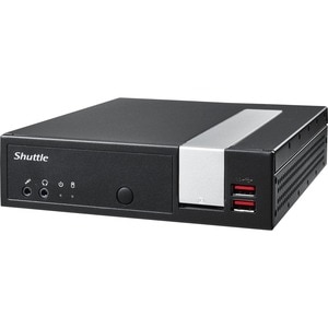 Shuttle XPC slim DL20NV2 Barebone System - Slim PC - Socket BGA-1338 - 1 x Processor Support - Celeron N4505 2 GHz Dual-co