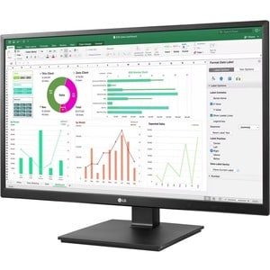 Monitor LCD LG 24BN55YP-B 609,6 mm (24,0") Class Full HD - 16:9 - Nero opaco - 60,5 cm (23,8") Viewable - Tecnologia In-pl