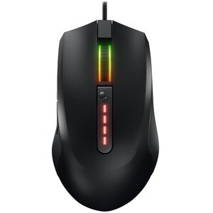 CHERRY MC 2.1 Rato para jogos - USB 2.0 - Ótico - 5 Taste(n) - 2 Programmable Button(s) - Preto - Cabo - 5000 dpi - Roda d