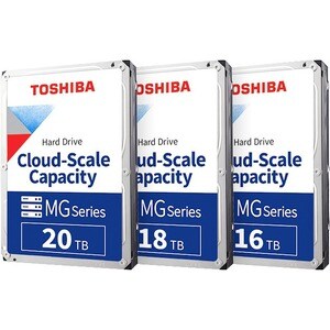 Toshiba Festplatte - 3,5" Intern - 20 TB - SAS (12Gb/s SAS) - Server, Speichersystem Unterstütztes Gerät - 7200U/Min - 512