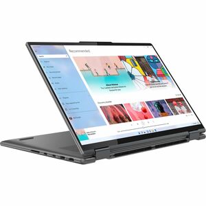 Lenovo Yoga 7 14IRL8 82YL004DHV 35.6 cm (14") Touchscreen Convertible 2 in 1 Notebook - 2.2K - 2240 x 1400 - Intel Core i5 13th Gen i5-1335U Deca-core (10 Core) - Intel Evo Platform - 16 GB Total RAM - 16 GB On-board Memory - 512 GB SSD - Storm Grey - Intel Chip - Windows 11 Home - Intel Iris Xe Graphics - In-plane Switching (IPS) Technology - Hungarian Keyboard - Front Camera/Webcam - 22 Hours Battery Run Time - IEEE 802.11ax Wireless LAN Standard