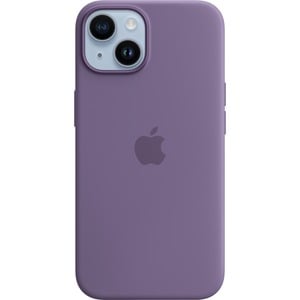 Apple iPhone 14 Silicone Case with MagSafe - Iris - For Apple iPhone 14 Smartphone - Iris - Silky, Soft-touch - Scratch Re