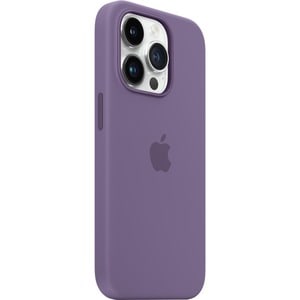 Apple iPhone 14 Pro Silicone Case With MagSafe - Iris - For Apple iPhone 14 Pro Smartphone - Iris Purple - Soft-touch, Sil