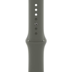 Apple Sport Smartwatch Band - 45 mm Length - Olive - Fluoroelastomer