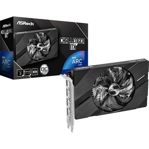 Tarjeta Gráfica ASRock Intel Arc A380 - 6GB GDDR6 - 7680 x 4320 - 2.25GHz Principal - 96bit Ancho de bus - PCI Express 4.0