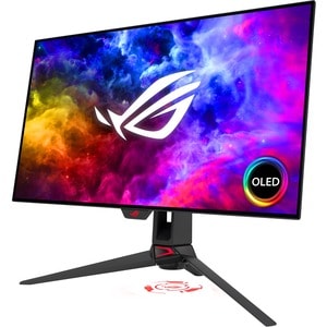Monitor OLED da gaming Asus ROG Swift PG27AQDM 685,8 mm (27") Class WQHD - 16:9 - 67,3 cm (26,5") Viewable - OLED - 2560 x